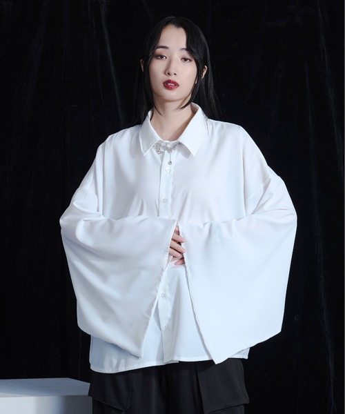 Ellno Loset（エルノロゼット） シャツ 「新カラー追加」和スリーブ