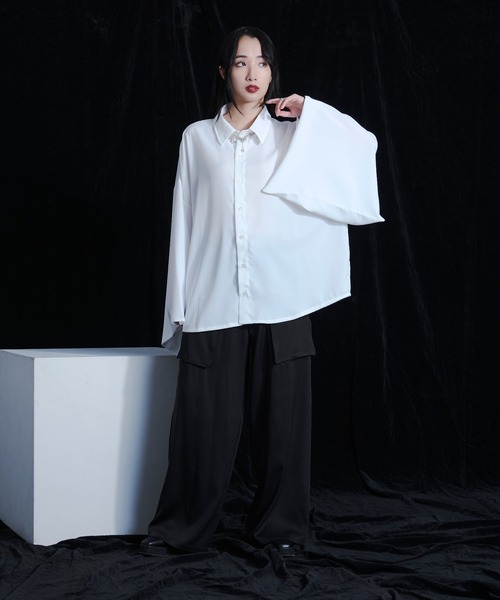 Ellno Loset（エルノロゼット） シャツ 「新カラー追加」和スリーブ