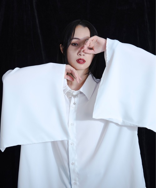 Ellno Loset（エルノロゼット） シャツ 「新カラー追加」和スリーブ
