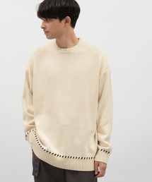 セーター ニット ハンドステッチプルオーバー / 116745 メンズ｜ZOZOTOWN Yahoo!店