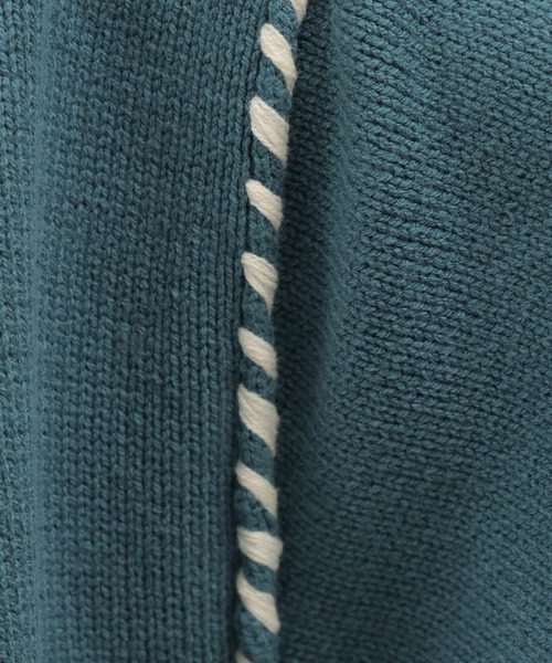 LAKOLE（ラコレ） セーター ニット ハンドステッチプルオーバー
