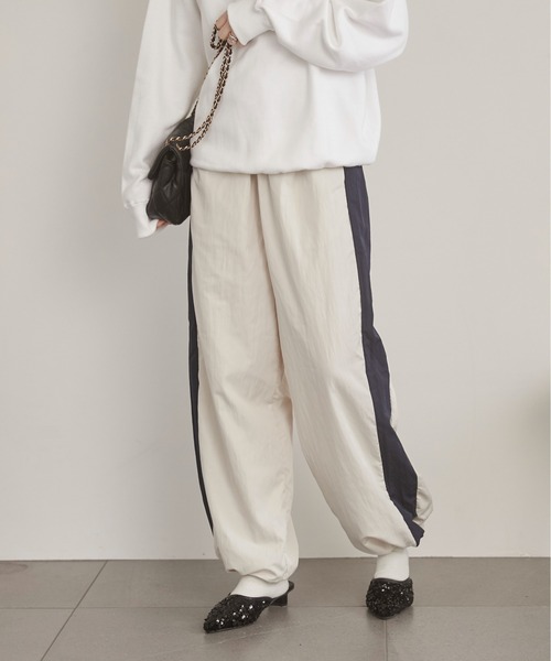 ペンタ様 Kappa パンツ バンダナイロンフレアパンツ レディース