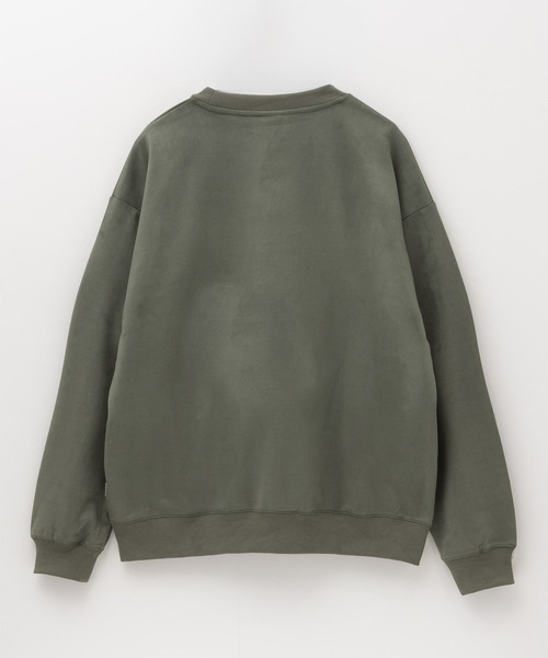 RED CAP GIRL トレーナー スウェット ワンポイント胸刺繍カット