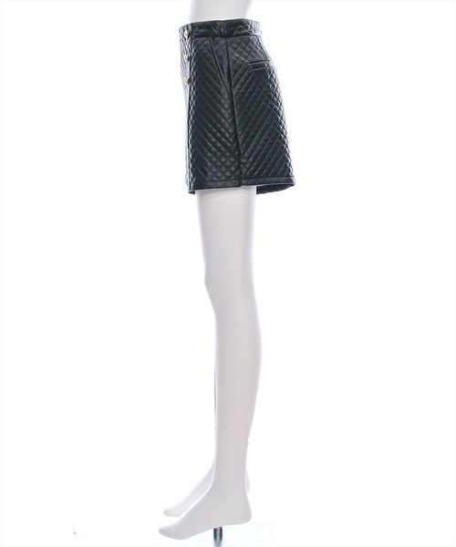 clear パンツ キルティングショートパンツ「セットアップ可能