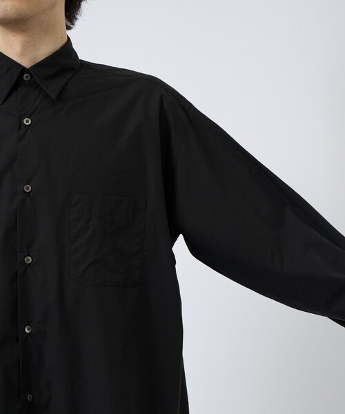 markaware シャツ オーガニックエジプトコットンタイプライター  