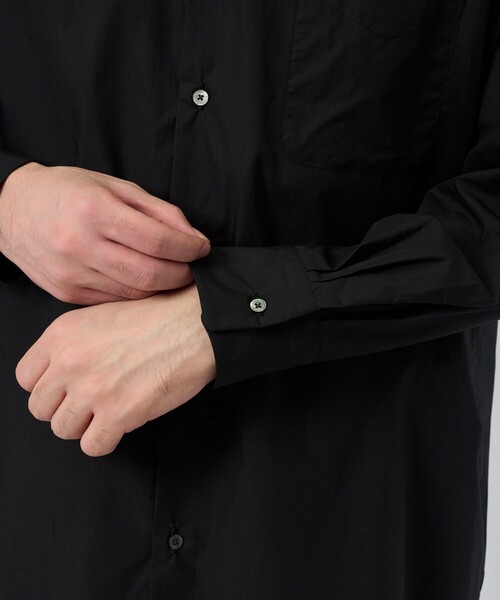 markaware シャツ オーガニックエジプトコットンタイプライター  