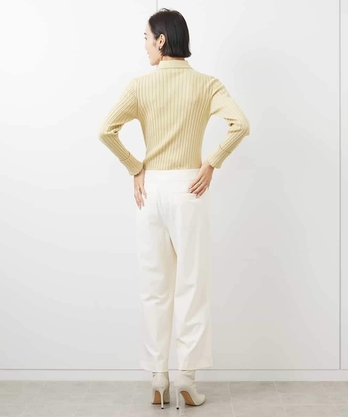 MICHEL KLEIN（ミッシェルクラン） ニット セーター ホールガーメント