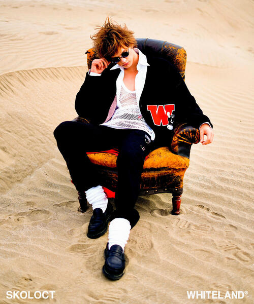 【最終値下げ】midorikawa スコロクト　skoloct ブルゾン エルエイチピー L.H.P. SKOLOCT/スコロクト×ホワイトランド/KNIT