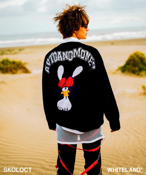 WHITELAND（ホワイトランド） カーディガン SKOLOCT×WHITELAND