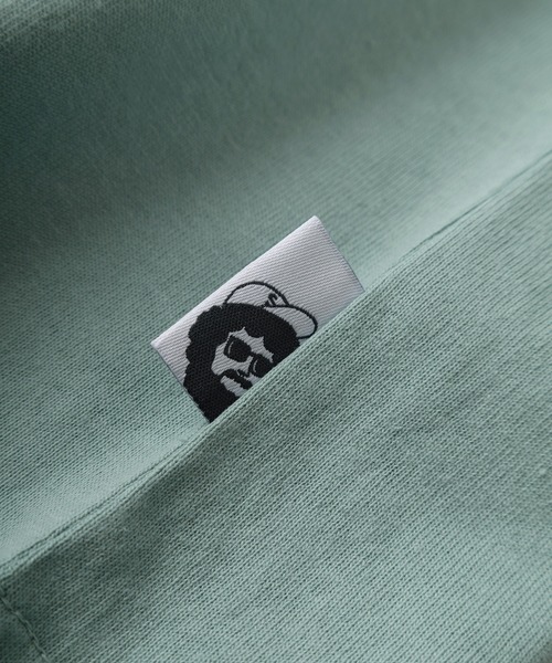 tシャツ ヒゲキャラクター ワンポイント サガラ刺繍デザイン ビッグ