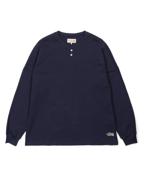 tシャツ CLASSIC FOOTBALL L/SL HENLY TEE：ヘンリーネック