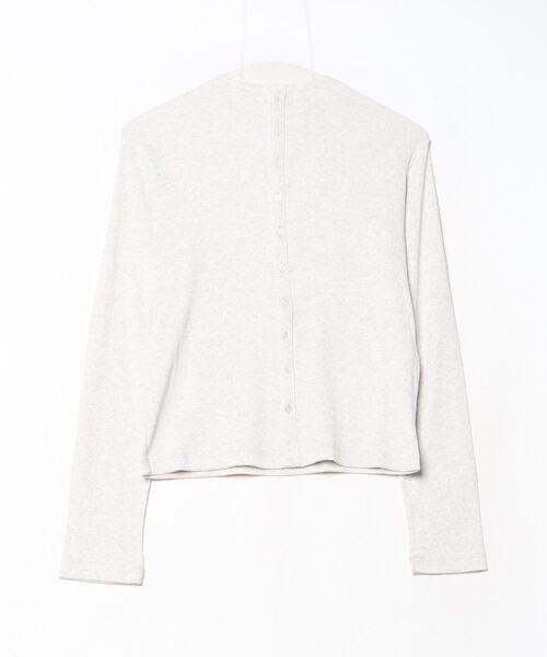 カーディガン ORCIVAL/オーシバル　モックネックカーディガン　MOCK NECK CARDIGAN　OR-C0424 CMR レディース | ORCIVAL | 02