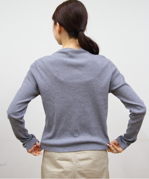 カーディガン ORCIVAL/オーシバル　モックネックカーディガン　MOCK NECK CARDIGAN　OR-C0424 CMR レディース | ORCIVAL | 11