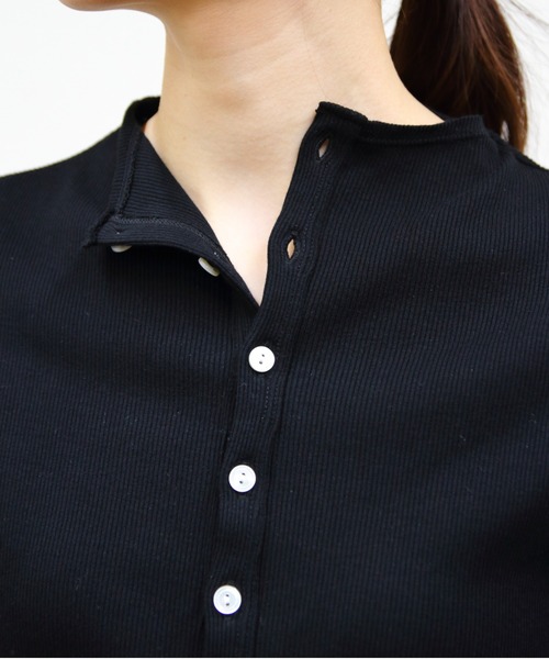 カーディガン ORCIVAL/オーシバル　モックネックカーディガン　MOCK NECK CARDIGAN　OR-C0424 CMR レディース | ORCIVAL | 06