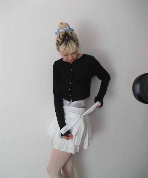 スカート Smyeon Multi ribbon tiered skirt Smyeon スカート Multi ribbon tiered skirt/マルチリボン