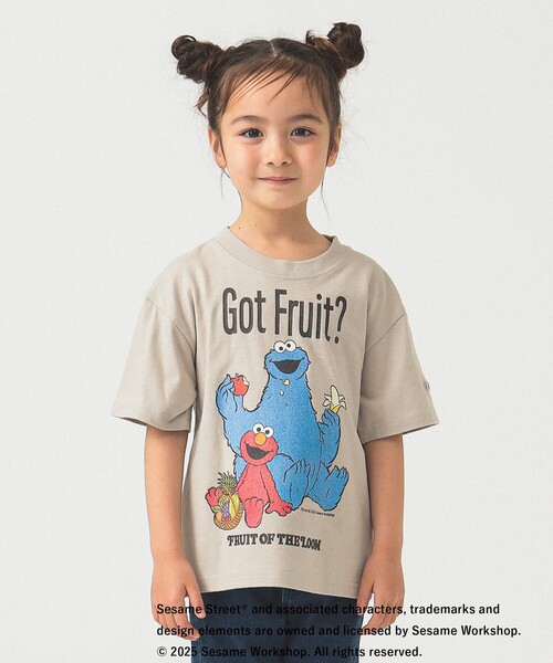 Tシャツ　　ともとも様 楽天市場】SESAME STREET セサミストリート KIDS プリント半袖T