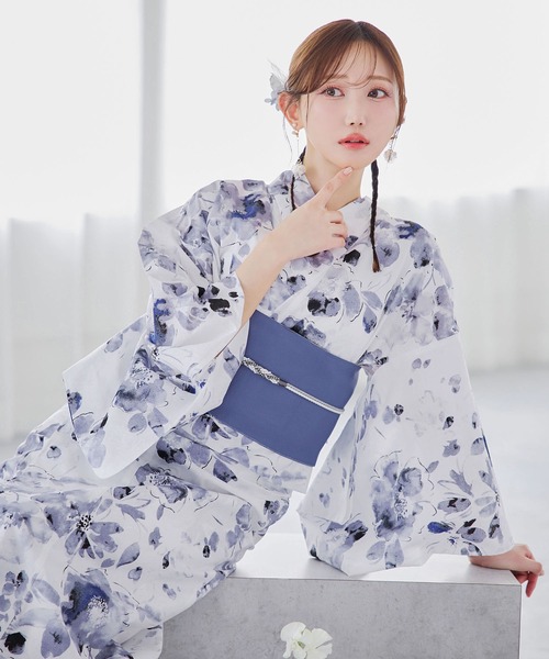 snsn　浴衣✖️3着 Riu × sugarnine 2025コラボ浴衣♡ - sugar nine