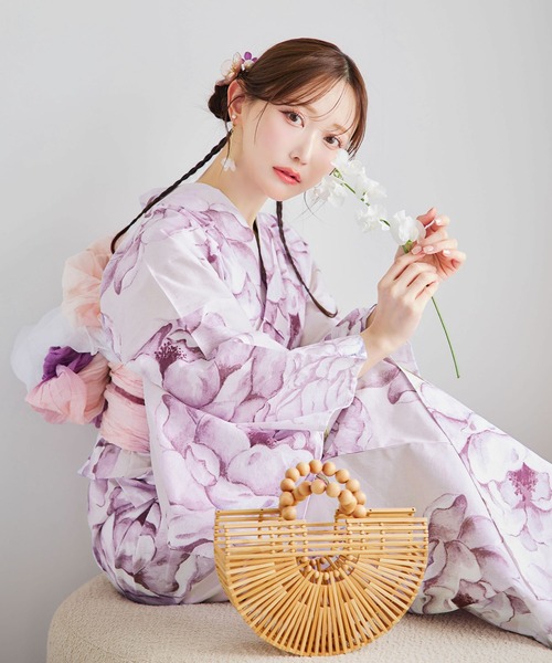 sugar nine 浴衣 浴衣3点セット（浴衣・帯・下駄） レディース