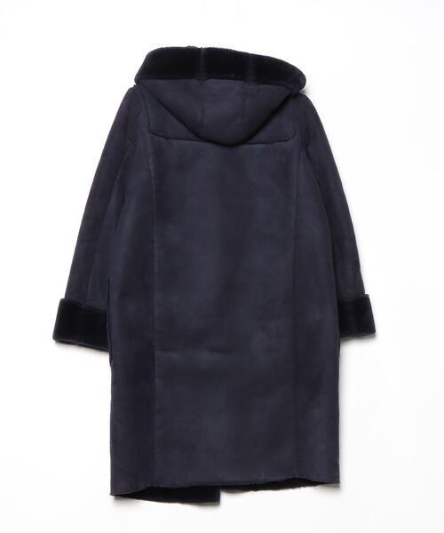 「Mila Owen」 ダッフルコート 0 ネイビー レディース_画像2