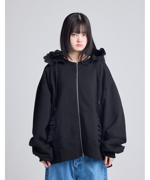 Little sunny bite パーカー 「Little bite」lacy logo hoodie