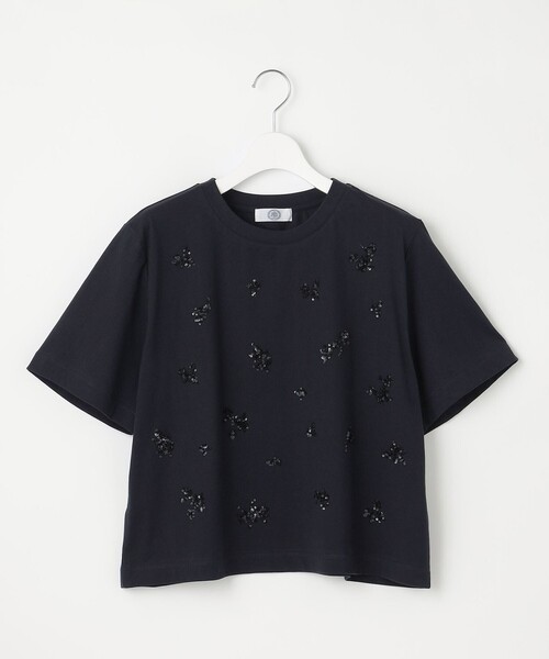 tシャツ 「洗える」スパンコール Tシャツ レディース : ZOZOTOWN