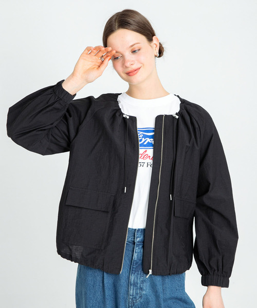 sss.w☆完売品・新品☆ アーバンリサーチ　ノーカラージャケット URBAN RESEARCH Sonny Label ブルゾン アウター ノーカラー