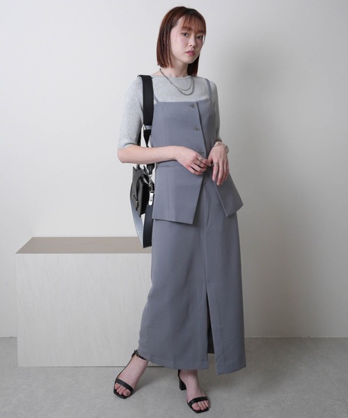 SETTO セットアップ キャミビスチェ×タイトスカートSET
