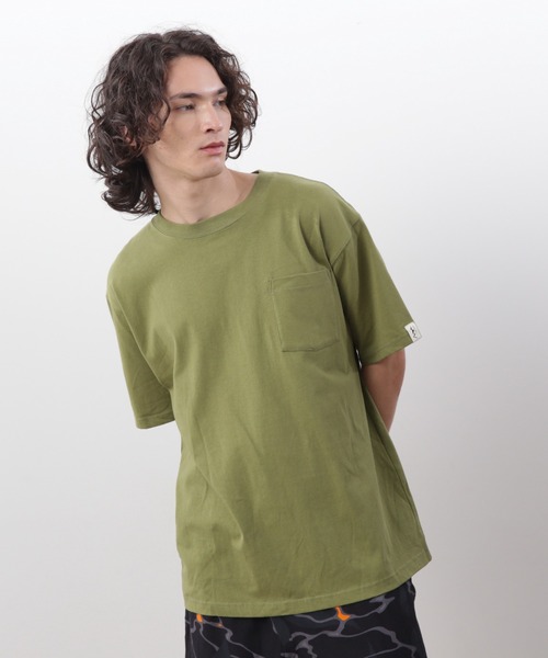 MANASTASH／マナスタッシュ／MHAK LOGO POCKET TEE マナスタッシュ MANASTASH MHAK LOGO POCKET TEE （ホワイト