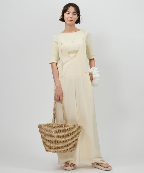 BABYLONE（バビロン） オールインワン バイカラーキャミオールインワン