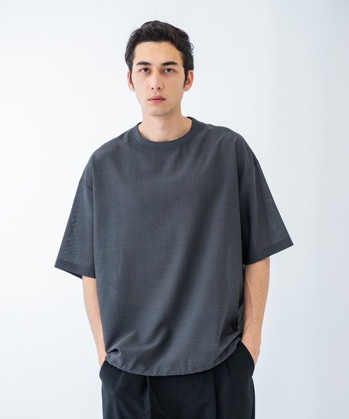 【美品】STILL BY HAND 日本製 ウォッシャブル ウール Tシャツ STILL BY HAND（スティルバイハンド） ウォッシャブルウールT