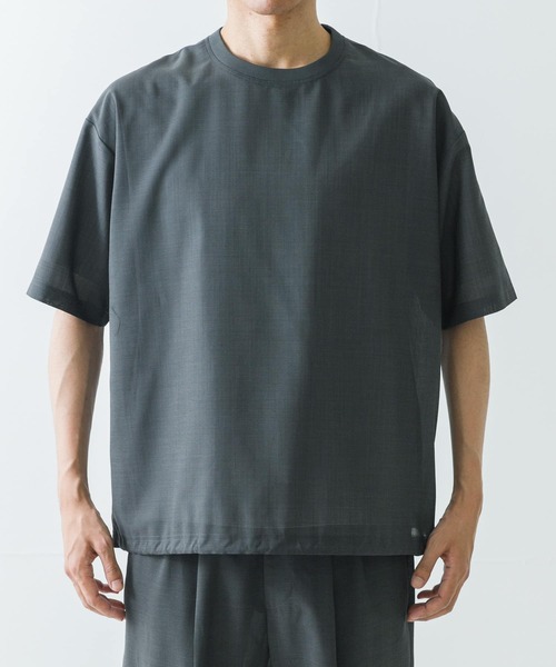 ウォッシャブルウールサイロフィルショートスリーブ Tシャツ URBAN RESEARCH｜ウォッシャブルウールサイロフィルショート