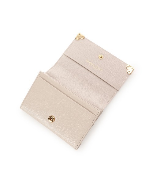 【Samantha Thavasa Petit Choice】ハート金具 名刺入れ ハート金具 名刺入れ(FREE ブラック): Samantha Thavasa Petit