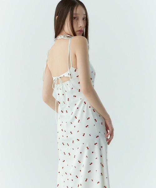 eimy istoire ワンピース cherry patternキャミワンピース