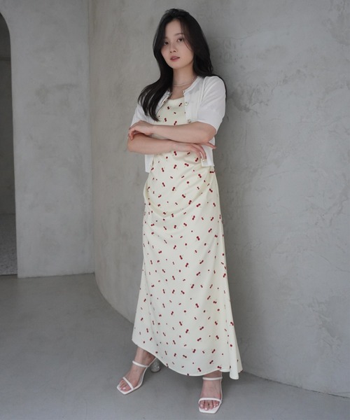 eimy istoire ワンピース cherry patternキャミワンピース