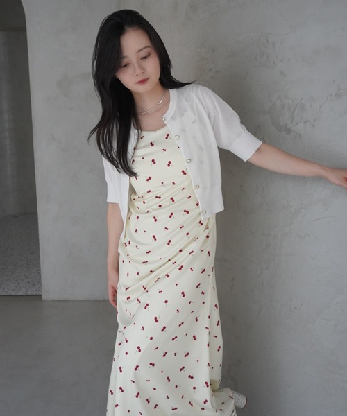 ワンピース eimy istoir cherry pattern cami dresrs eimy istoir cherry pattern cami dresrs - メルカリ