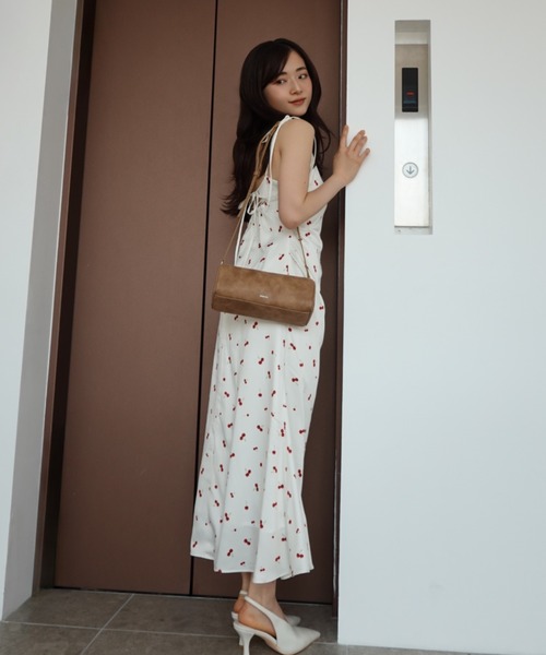 eimy istoire ワンピース cherry patternキャミワンピース