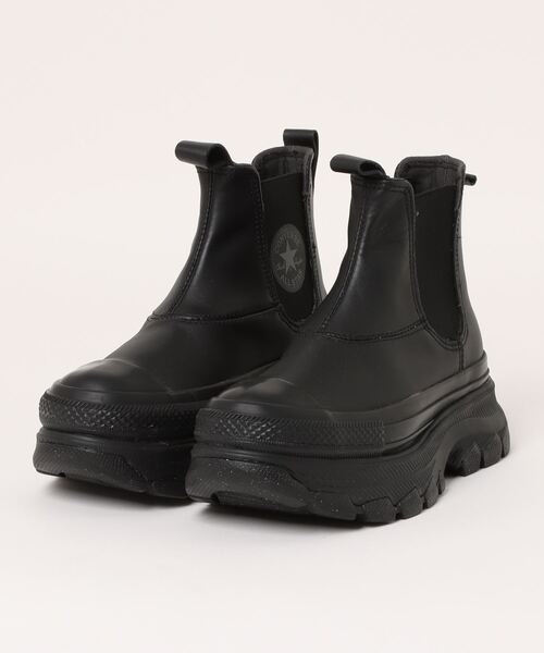 CONVERSE（コンバース） ショートブーツ 23.5cm ブラック レディース