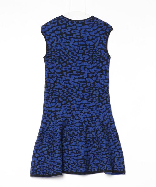 「REBECCA MINKOFF」 ニットワンピース SMALL ブルー レディース_画像2