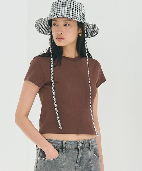 coca tシャツ スムースコンパクトミニTシャツ レディース