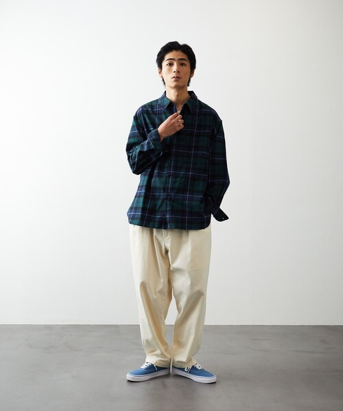 PENDLETON（ペンドルトン） 長袖ネルシャツ LARGE ブラック メンズ