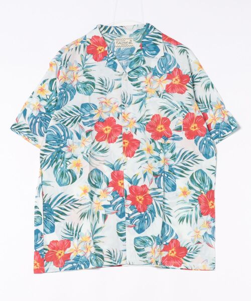 【カヒコ】ラニカイメンズアロハシャツ ラニカイメンズアロハシャツ(WHITE): 『Kahiko(カヒコ)』公式通販