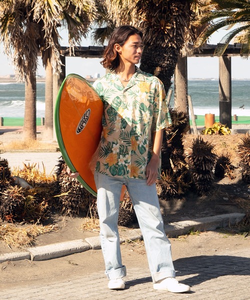 【カヒコ】ラニカイメンズアロハシャツ ラニカイメンズアロハシャツ(WHITE): 『Kahiko(カヒコ)』公式通販