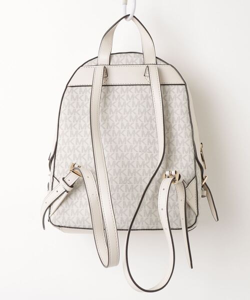 MICHAEL KORS ベージュレザーリュック BEX バックパック ミディアム | MICHAEL KORS/マイケル