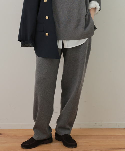 journal standardニットパンツ JOURNAL STANDARD relume パンツ 「25AW新作」フルニードル