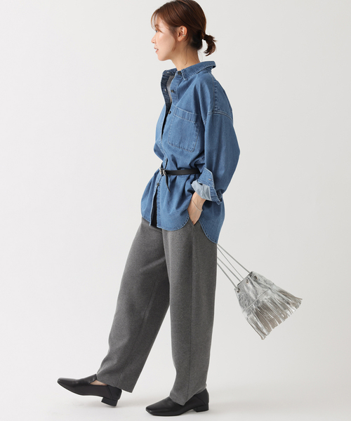journal standardニットパンツ JOURNAL STANDARD relume パンツ 「25AW新作」フルニードル