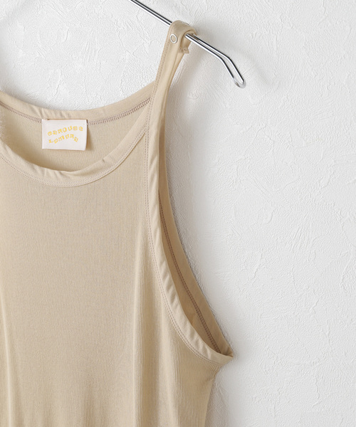 キャミソール 「CAROUSELAMBRA/ケラウズランブラ」DOT CAMISOLE CaRouseLamBRa/ケラウズランブラ dot camisole（キャミソール