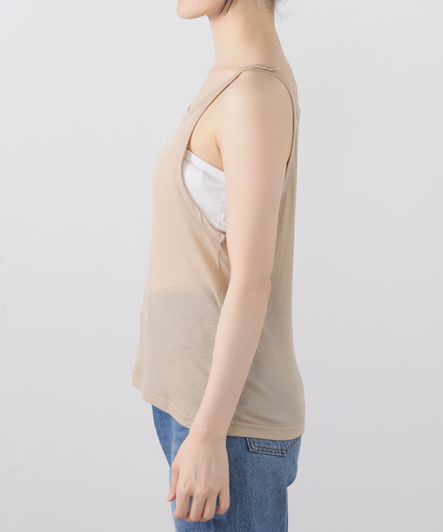 キャミソール 「CAROUSELAMBRA/ケラウズランブラ」DOT CAMISOLE CaRouseLamBRa/ケラウズランブラ dot camisole（キャミソール