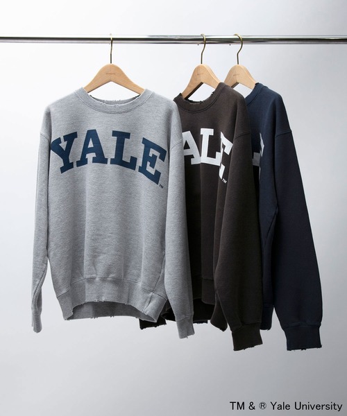 YALEスウェットトップス ZIP FIVE（ジップ ファイブ） トレーナー スウェット 「別注」「YALE