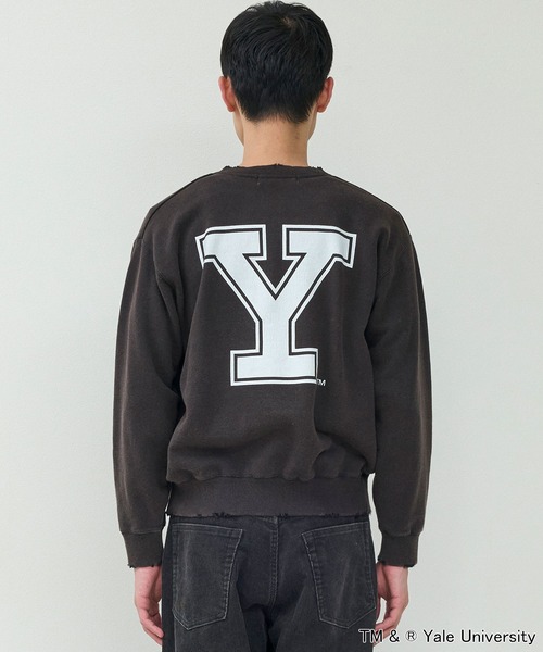 YALE/スウェット　ブラック Johnbull（ジョンブル） トレーナー スウェット YALE スウェット