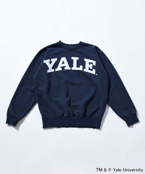 YALE/BIG-TEEスウェット　ネイビー YALE スウェット | ジョンブル公式通販/JOHNBULL ONLINE STORE